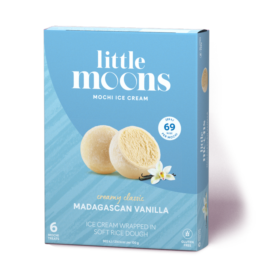 CRÈME GLACÉE MOCHI À LA VANILLE DE MADAGASCAR Little Moons